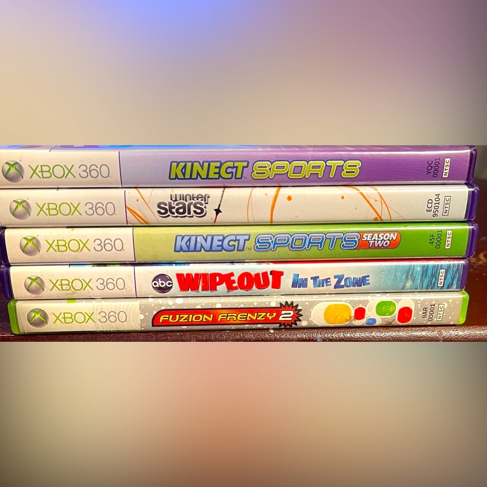 Xbox 360 Sports Bundle of 5 Video Games